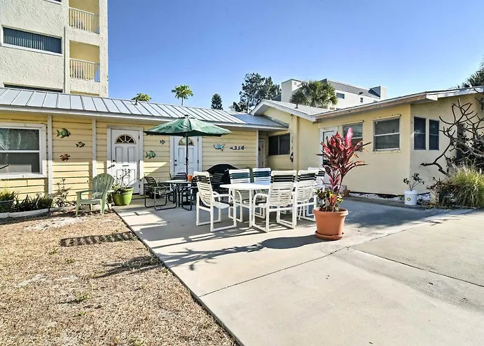 Steps To Beach, Cabana: Indian Shores Ferienhaus Clearwater Beach